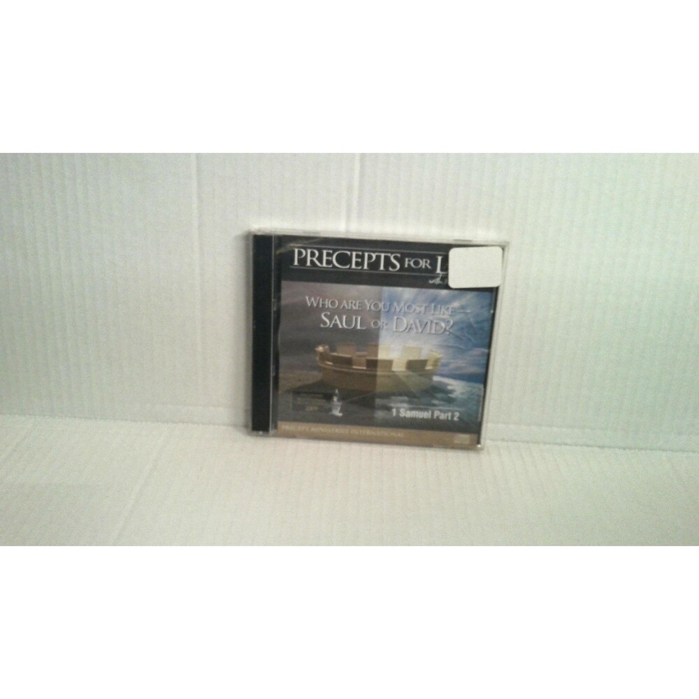Precepts for Life W/Kay Arthur 1 Samuel Part 2 CD 2 Disc Set 2009 Ministries Int